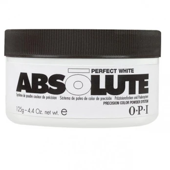 Opi, Absolute, akrilinė nagų pudra, Perfect White, 125 g