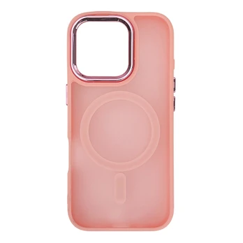 Dėklas Hurtel MagSafe Compatible Fashion Case for iPhone 17 - Rožinė