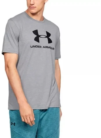 Under Armour Sportstyle Logo SS M 1329590-036 Marškinėli