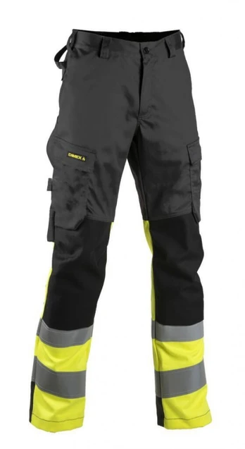 Welders stretch-trousers Multi 6112, yellow/black 48, Dimex