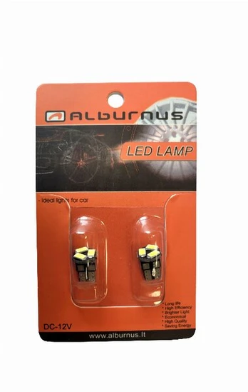 LED lemputės W5W-T10, 3SMD, 12V