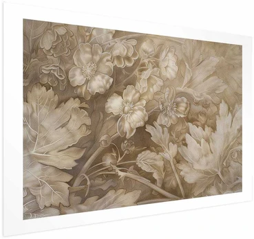 Artgeist Plakatas - Ornamental Floral Carvings