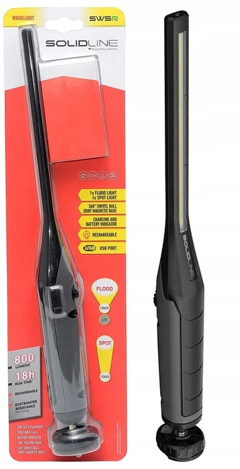 LED Lenser Žibintuvėlis, darbo lempa Ledlenser Solidline Sw5r 800 lm