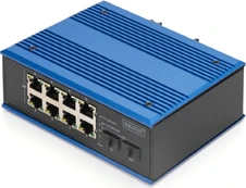 DIGITUS Switch 8 + 2 -Port Gigabit Ethernet PoE 20 km kaina