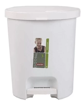 CURVER šiukšliadėžė 15 l, balta