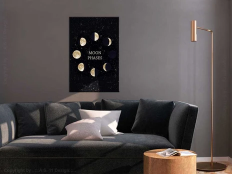 Artgeist Paveikslas - Lunar Cycle (1 Part) Vertical