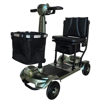Sulankstomas elektrinis keturratis motoroleris BSLAVA, 270 W