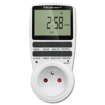 QOLTEC 50628 elektroninis laikmatis PC0628 su LCD