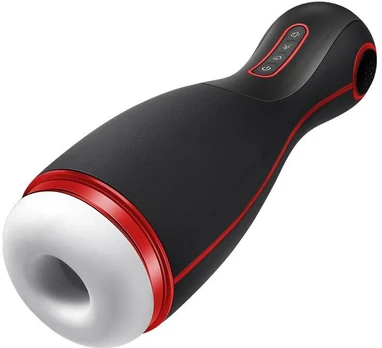 Automatinis vyriškas masturbatorius Smart Airplane Cup, juodas