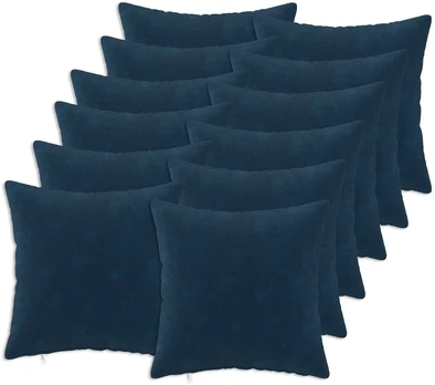 Pagalvėlės užvalkalas 12 pcs HEERLEN Mėlyna 45 x 45 cm