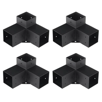 Pergolos laikiklis Vevor SSC4, 22x22x15.2 cm, 4 vnt.