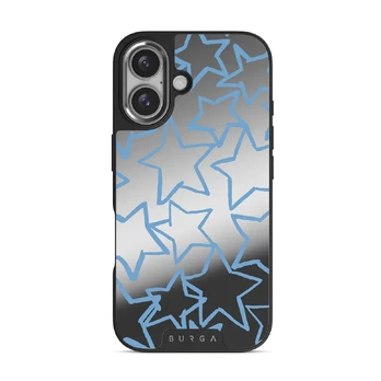 Stardust - iPhone 16 Case, Elite Mirror Dark (MagSafe) / Silver