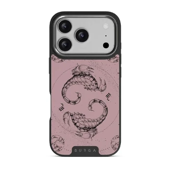 Scorpio - iPhone 17 Pro Case, Elite Dark (MagSafe) / Gunmetal / Pink