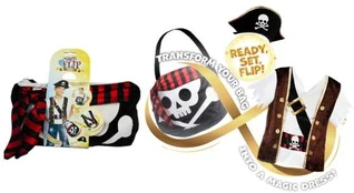 Usorteret Pirate 110 - 116 cm