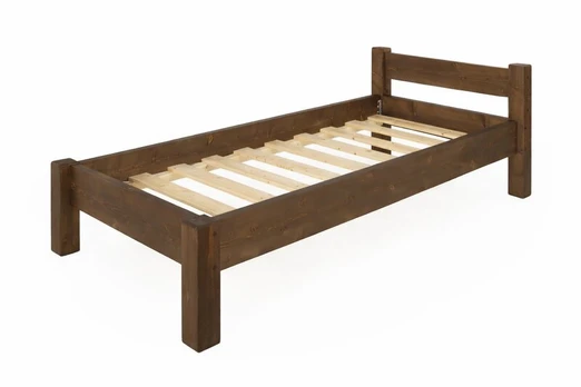 Lova Bruno 100x200 tamsiai ruda