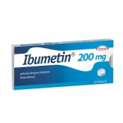 IBUMETIN 200 mg plėvele dengtos tabletės N10 kaina