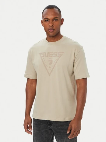 Guess Marškinėliai Z4BI02 I3Z14 Smėlio Regular Fit