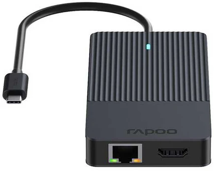Rapoo UCM-2006 12-in-1 USB-C Multiport Adapteris
