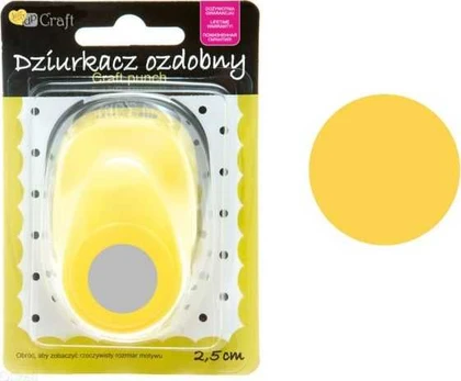 Dalprint Dekoratyvinis perforatorius DPCRAFT 2, 5cm Circle 2 Dalprint