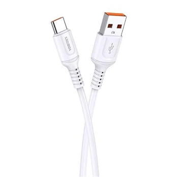 KAKUSIGA KSC-805 USB-A -> USB-C įkrovimo kabelis 15W | 3A | 100 cm baltas