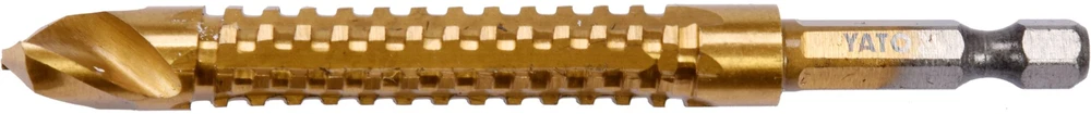 Grąžtas Yato FREZAVIMAS METALUI 10.0MM HSS-TIN HEX