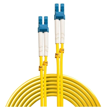 Lindy LC / LC, OS2, 9 / 125, 2 m, geltona (47451)