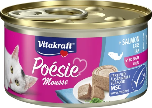 Vitakraft - Poesie Mousse, Salmon - 85gr