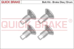 Varžtų komplektas, stabdžių diskas QUICK BRAKE 11663K kaina
