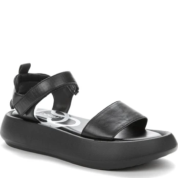 Basutės moterims, Juoda, SANDALS