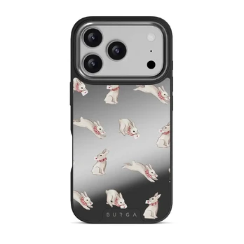 Late Again - iPhone 17 Pro Case, Elite Mirror (MagSafe) / Gunmetal