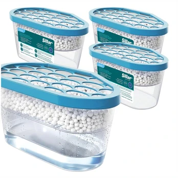 Bekvapis drėgmės sugėriklis „Sillar“ 400 ml – 4 vnt.