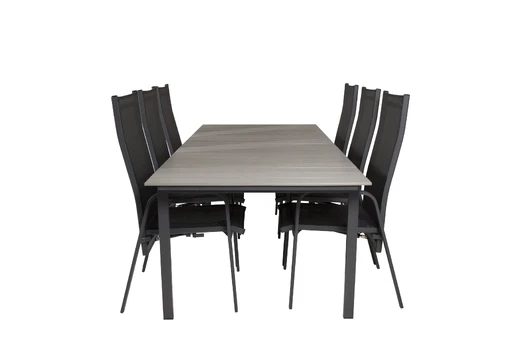 Levels Table 229/310 - Black/Grey - Copacabana Recliner Chair - Black/Black 6