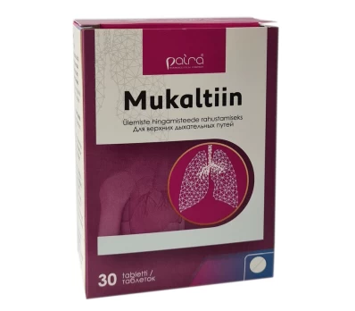 Mukaltin 50mg tabletės, N30