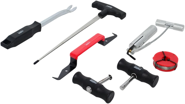 AW-Tools AWTOOLS AUTOMOBILIŲ STIKLŲ IŠĖMIMO ĮRANKIŲ RINKINYS 7VNT.