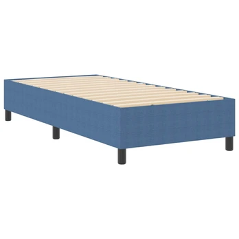 Platforminės lovos rėmas Mėlyna 90 x 200 cm audinys