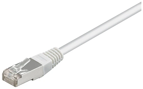 Goobay CAT 5e Patchcord F/UTP Baltas 30M (93497)