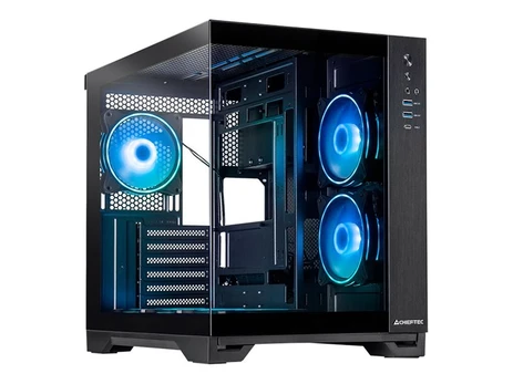 Korpusas CHIEFTEC VISIO dual-chamber TG ATX