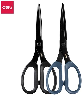 Žirklės DELI Ergo 21cm, juodos