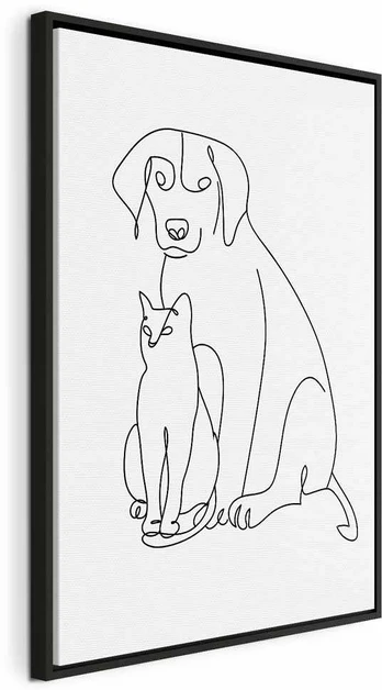 Artgeist Paveikslas - Best Friends (1 Part) Vertical