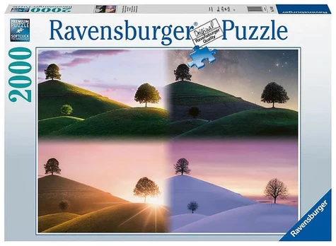 Ravensburger dėlionė „Metų laikai“, 2000 det.