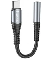 Audio adapteris Hoco LS33 Type-C to 3.5mm pilkas