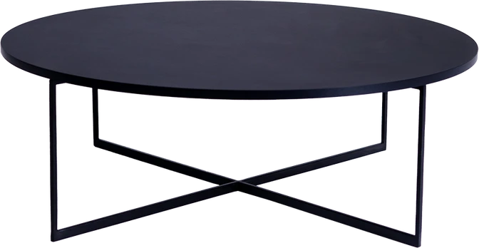Customform Kavos staliukas, NIKO, 100x34 cm, Juodas