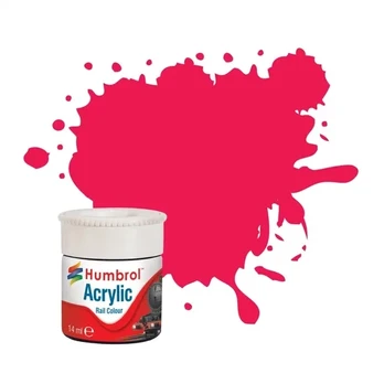 WITTMAX Acrylic Maling Rail Colours Buffer Beam Raudona