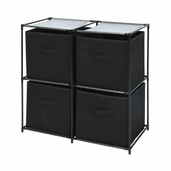 Lentyna su daiktadėžėmis Storage Solutions, juoda