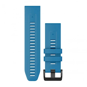 Acc, quatix 7X, 26mm QuickFit Cirrus Blue Silicone Band