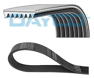 V formos rumbuoti diržai DAYCO 7PK1730