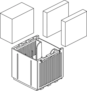 Sicce - MODULE with 3pcs. FOAMS