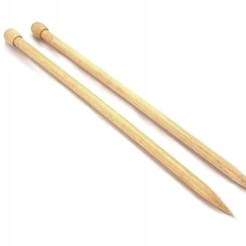 Bambukinės mezgimo virbalai 2mm, 35cm ilgio