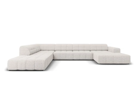 Panoramic Left Corner Sofa, "Chicago", 7 Seats, 364x262x70 Made in Europe