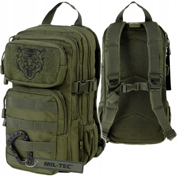 Vaikų taktinis kuprinė Mil-tec Assault 14l Flecktarn
